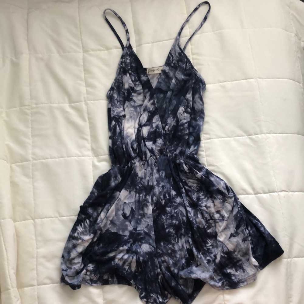 Tie dye romper